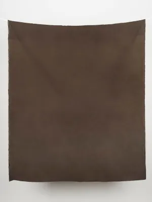 13 oz Deadstock Waxed Cotton - Brown - Swatch