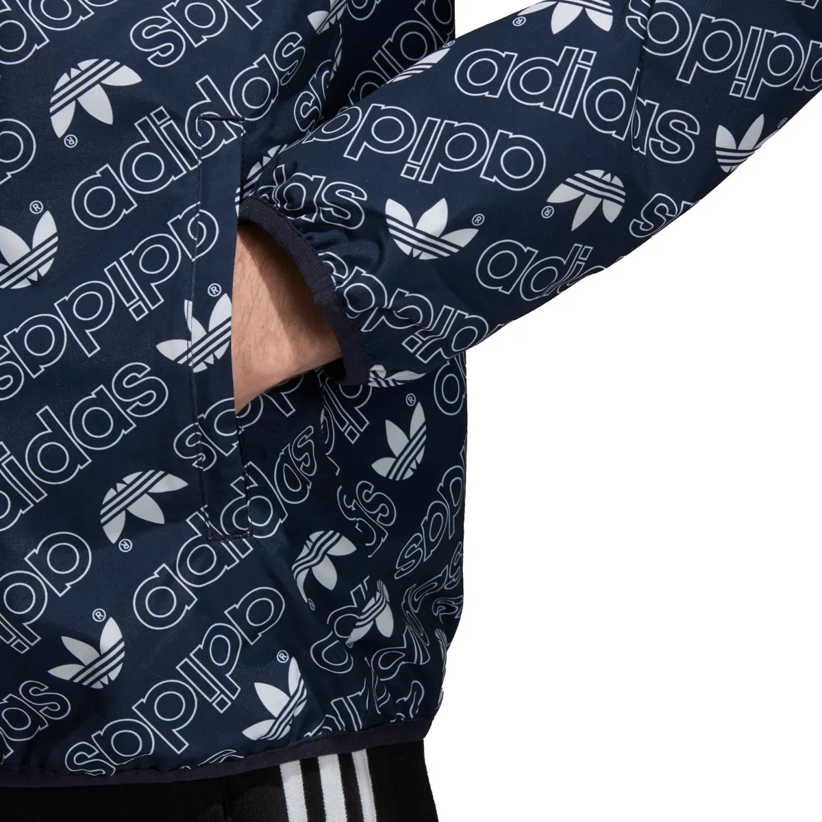 Adidas Men's Originals Monogram WB Jacket Collegiate Navy