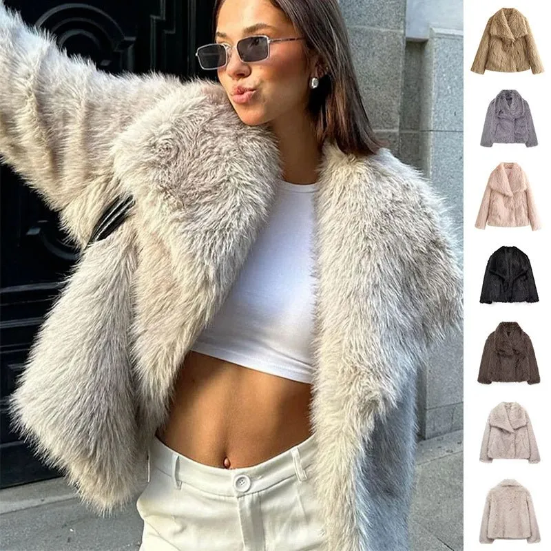 Annalise Faux Fur Coat