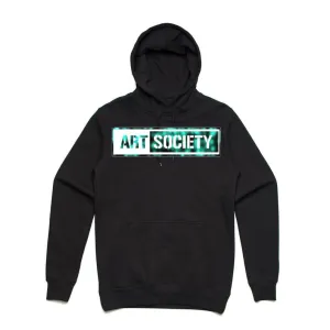 Art Society x Retro Kings ENERGY BAR HOODIE BLACK