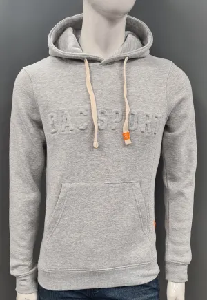 Duck And Cover Mens Billmoore Hoodie - Light Grey Marl