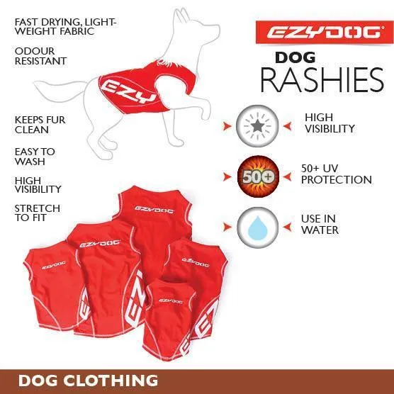 EzyDog Dog Rashie 50 UV Extra Large^^^