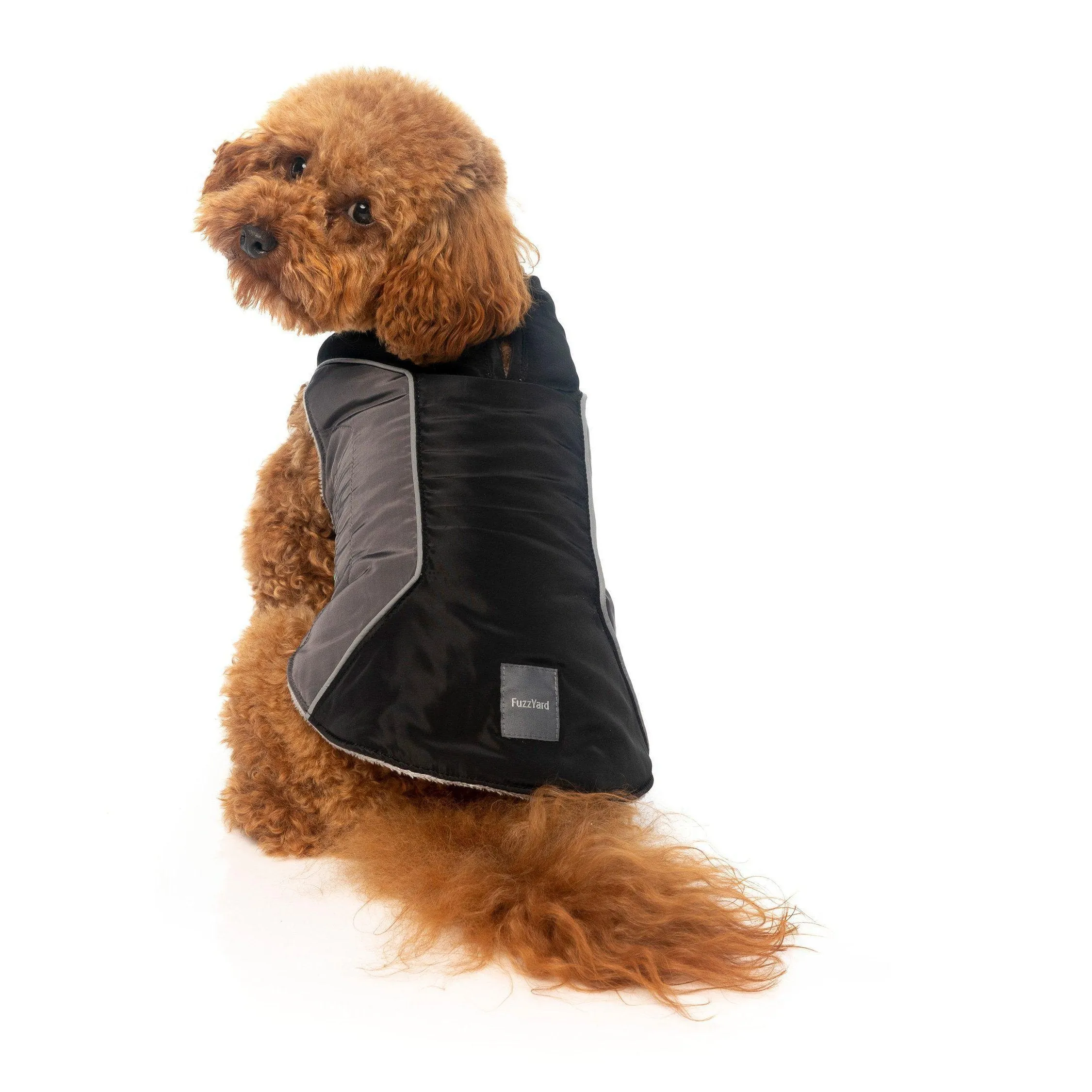 FuzzYard | Pac Dog Jacket - Black/Grey