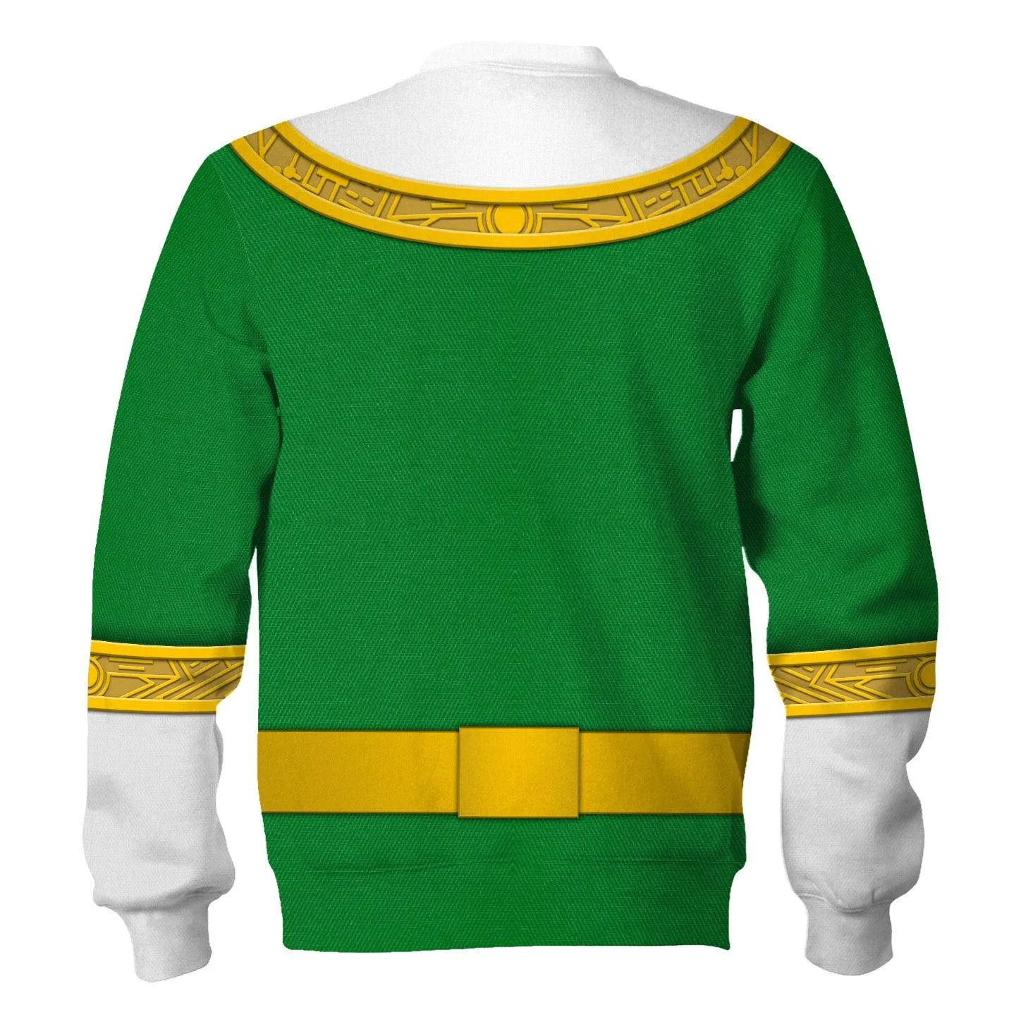 Gearhomie Green Power Rangers Zeo Hoodies Sweatshirt T-shirt Hawaiian Tracksuit