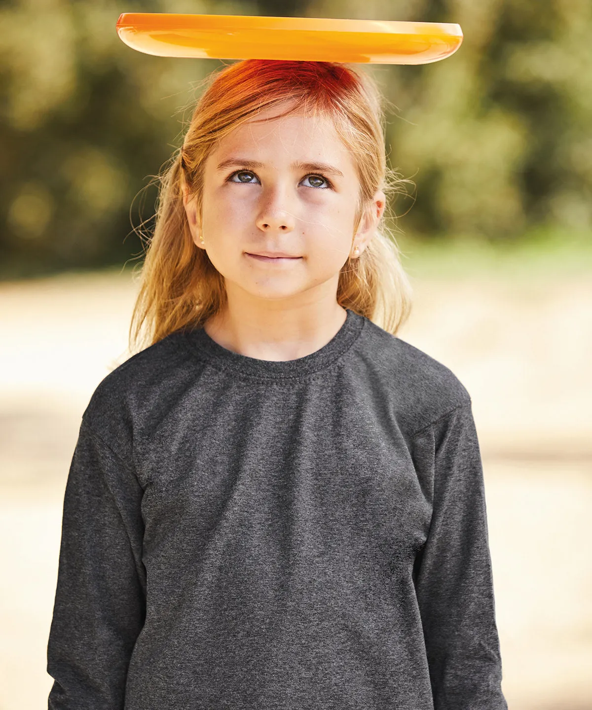 Kids long sleeve valueweight T | Deep Navy