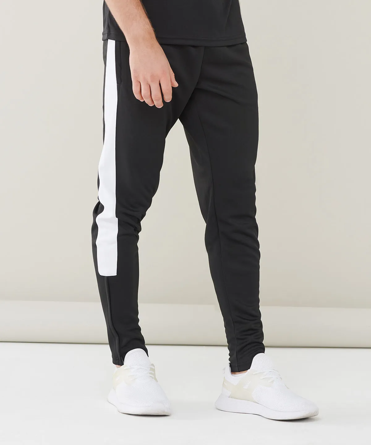 Knitted tracksuit pants | Black