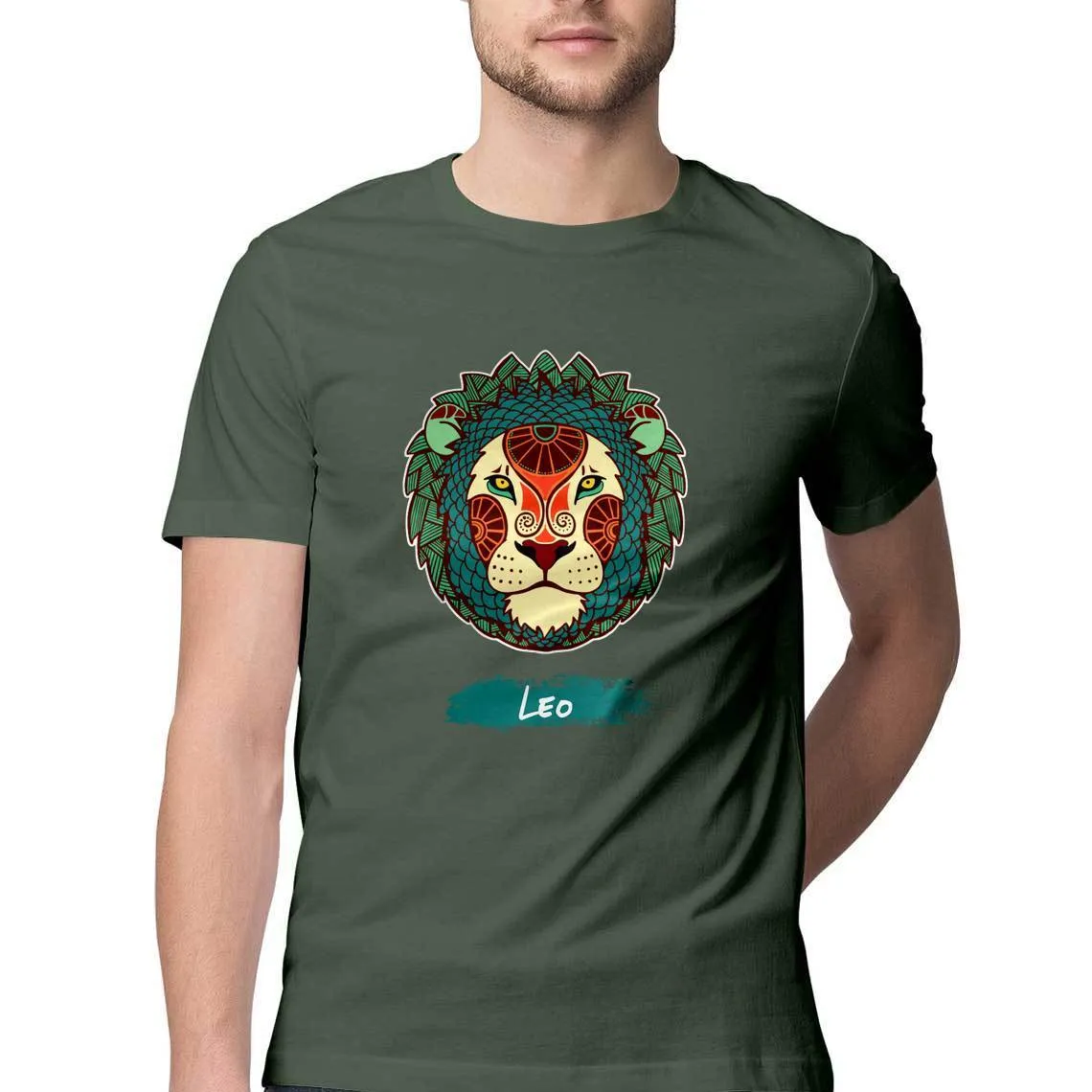 Leo round Neck T-Shirts