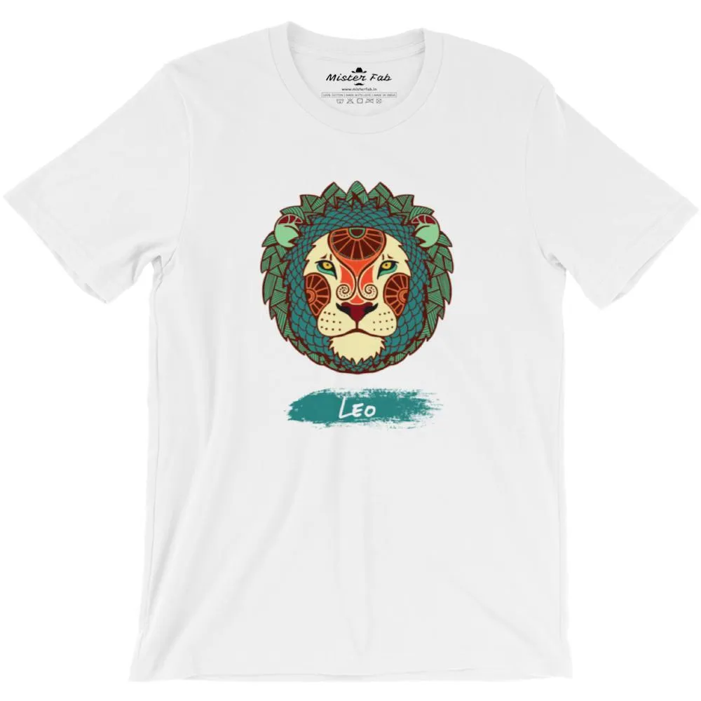 Leo round Neck T-Shirts