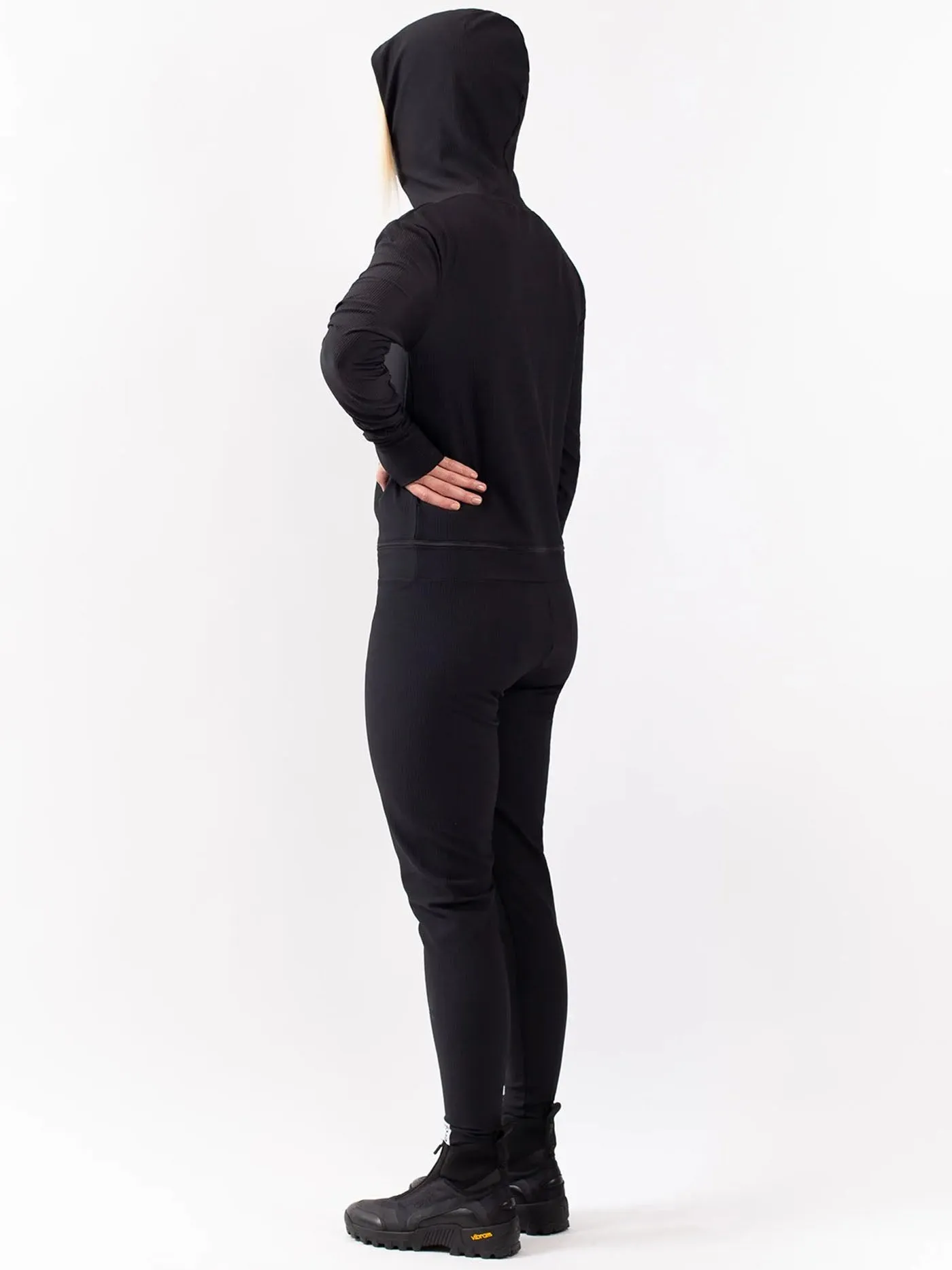 Leona Rib Black One Piece Layer