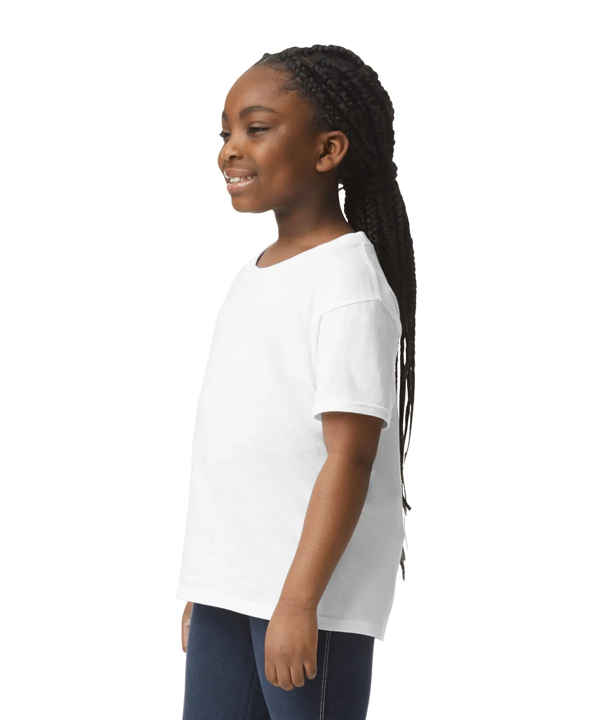 Light cotton youth t-shirt | Sand