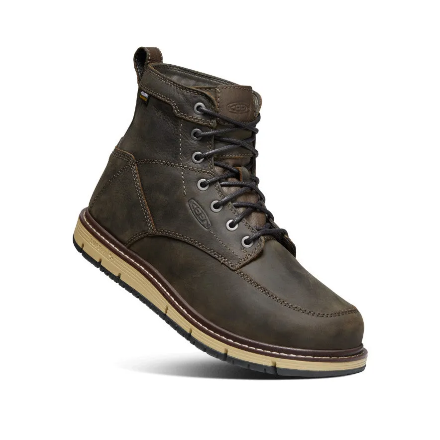 Men's San Jose 6" Waterproof Boot (Soft Toe)  |  Cascade Brown