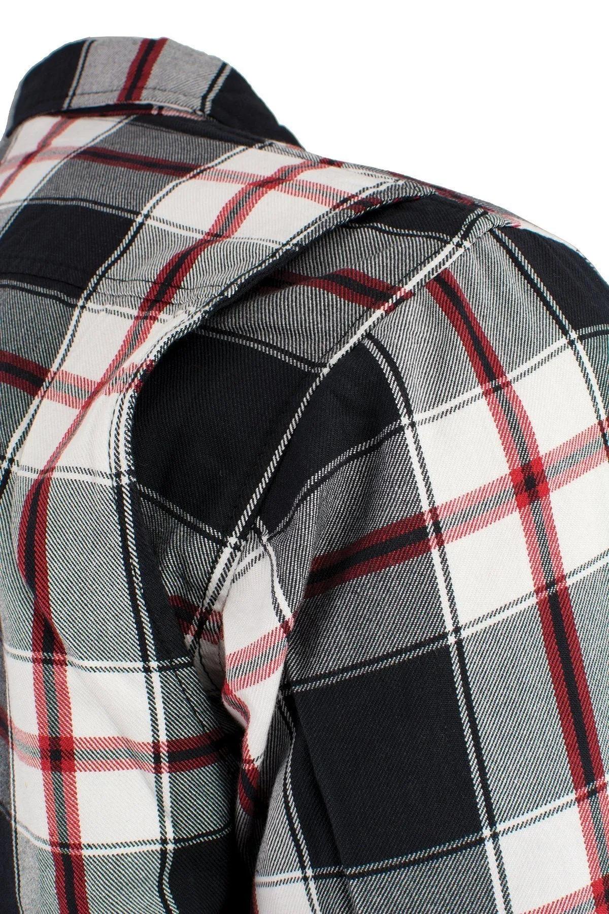 Milwaukee Performance-MPM1625-Men's Armored Flannel Biker Shirt w/ Aramid® by DuPont™ Fibers