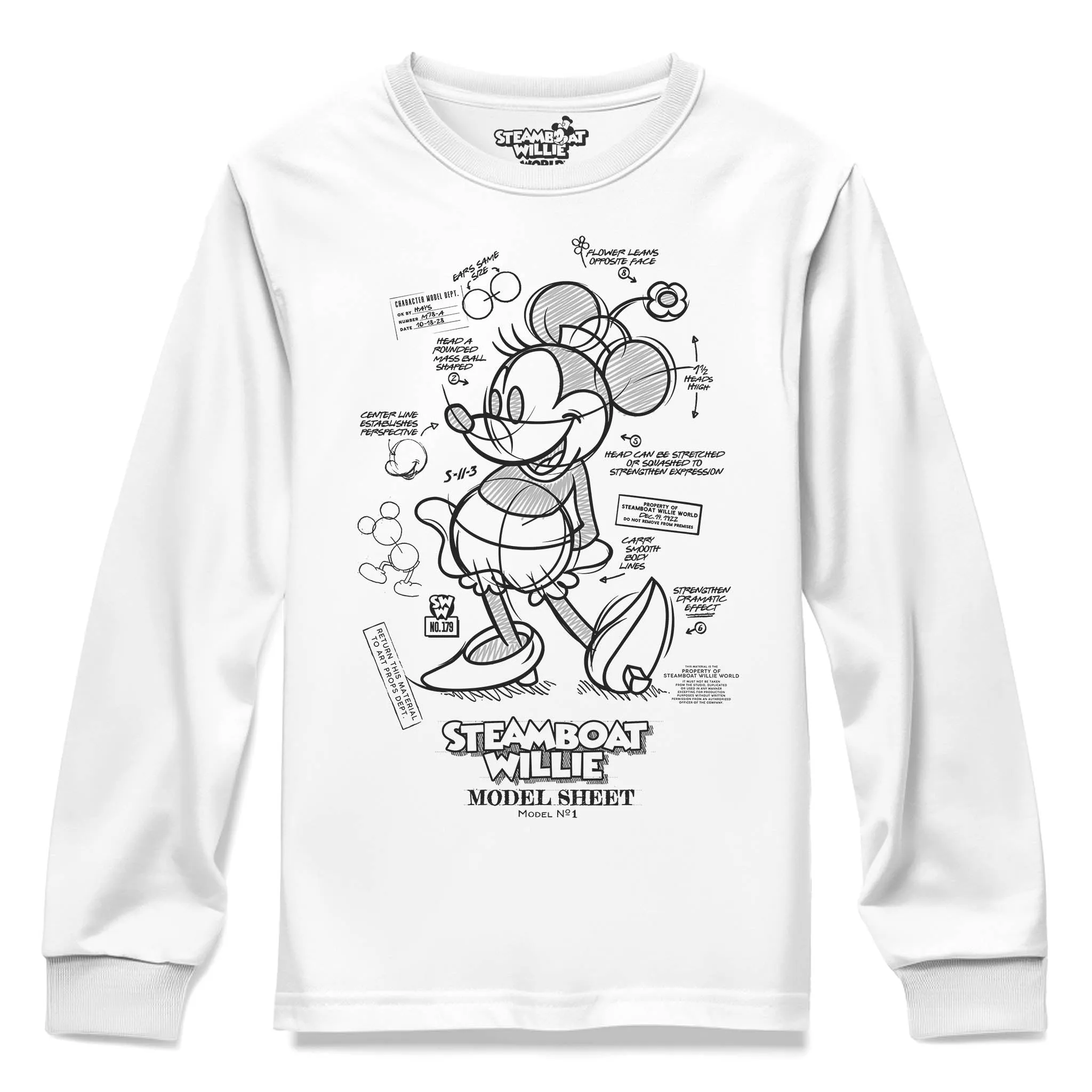 Model Material Youth Long Sleeve Tee