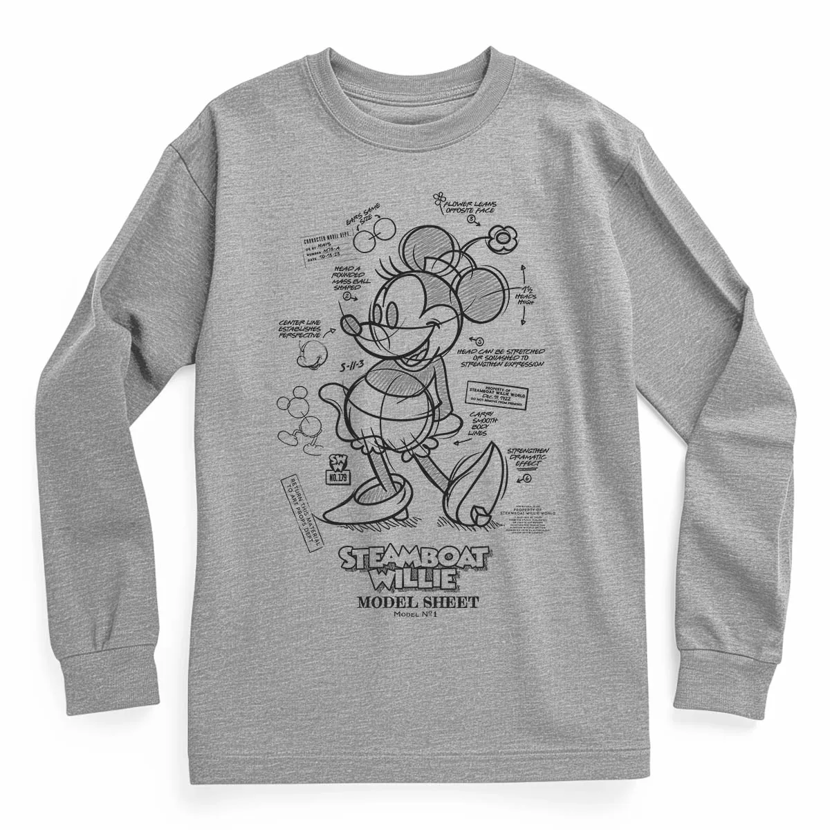 Model Material Youth Long Sleeve Tee