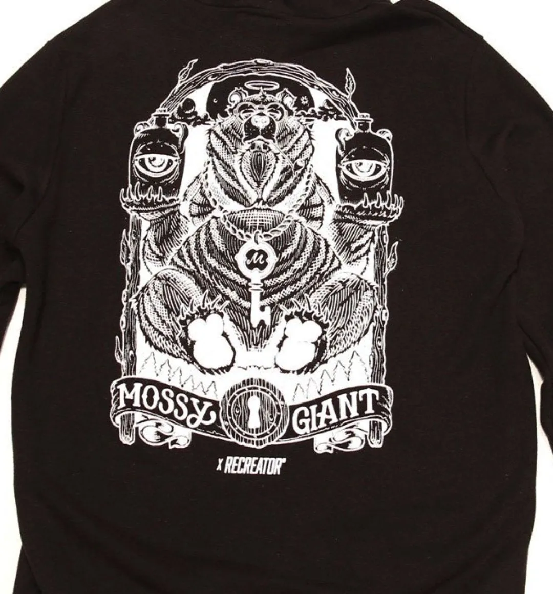 Mossy Bear Hemp Hoodie