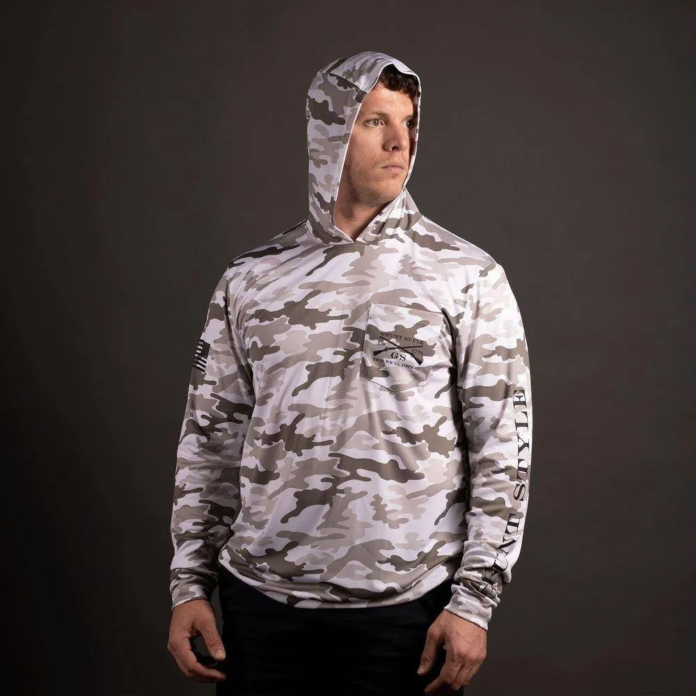 Overwatch Hoodie - Gray Camo