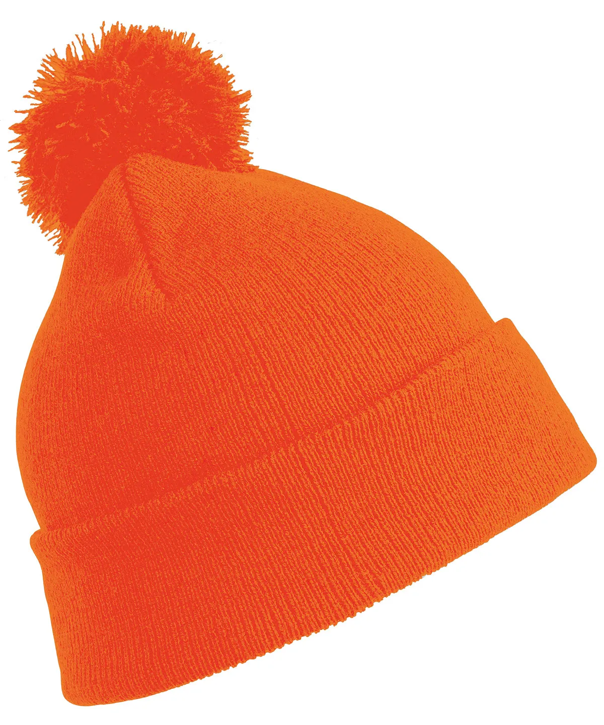 Pom pom beanie | Flo Orange