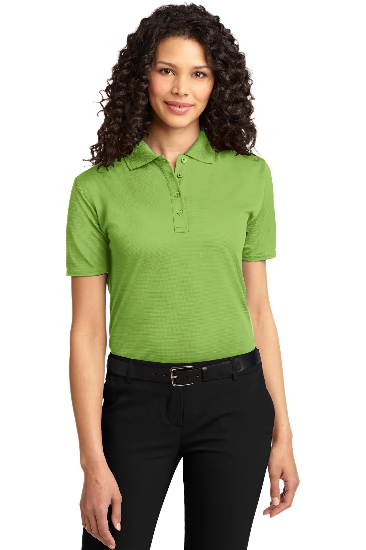 Port Authority Ladies Dry Zone Ottoman Polo. L525