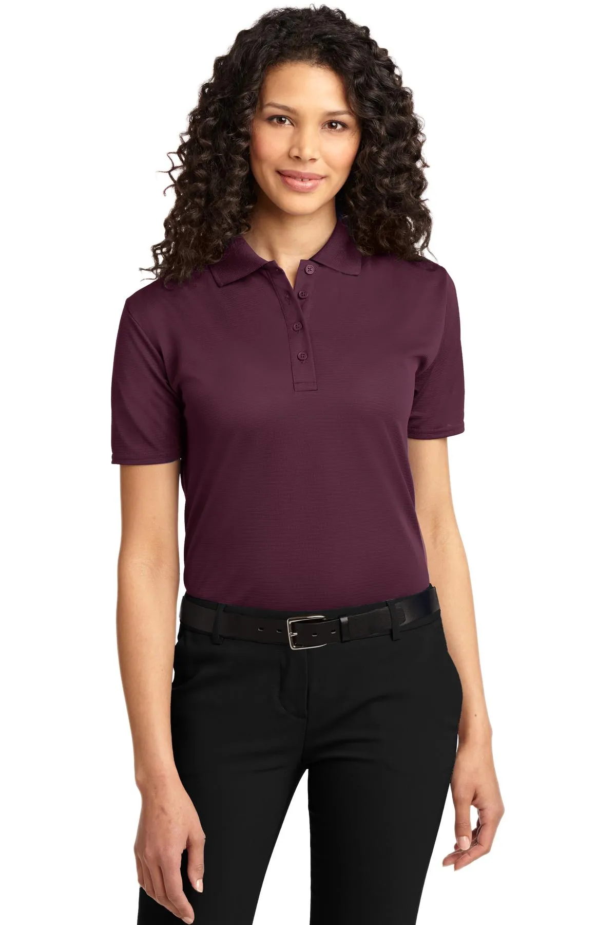 Port Authority Ladies Dry Zone Ottoman Polo. L525