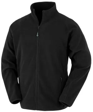 Recycled fleece polarthermic jacket | Black