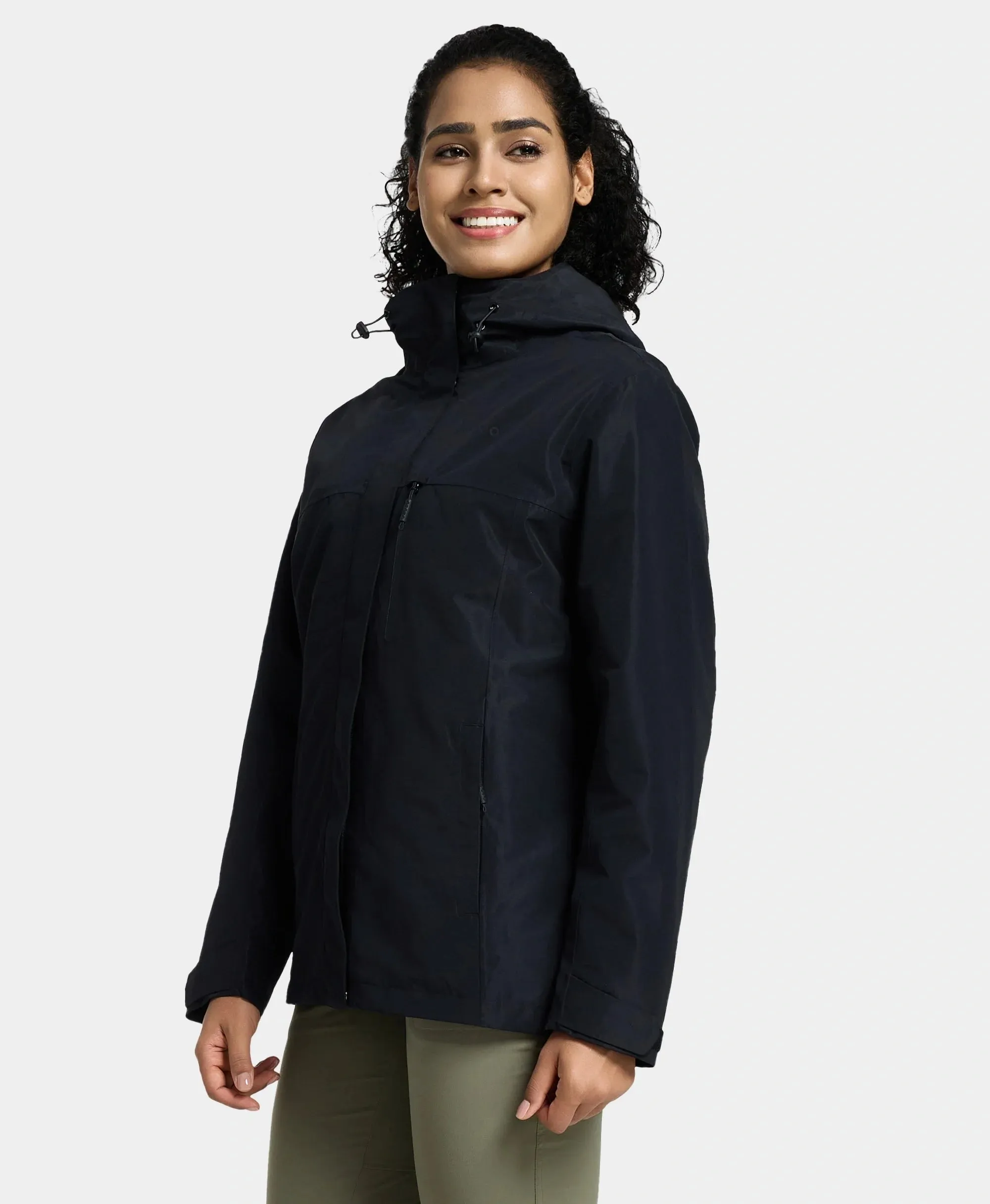 River Ridge Women's Hooded Waterproof Shell Jacket