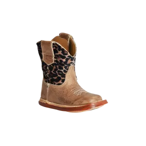 Roper Footwear Kid's Brown Leopard Boot