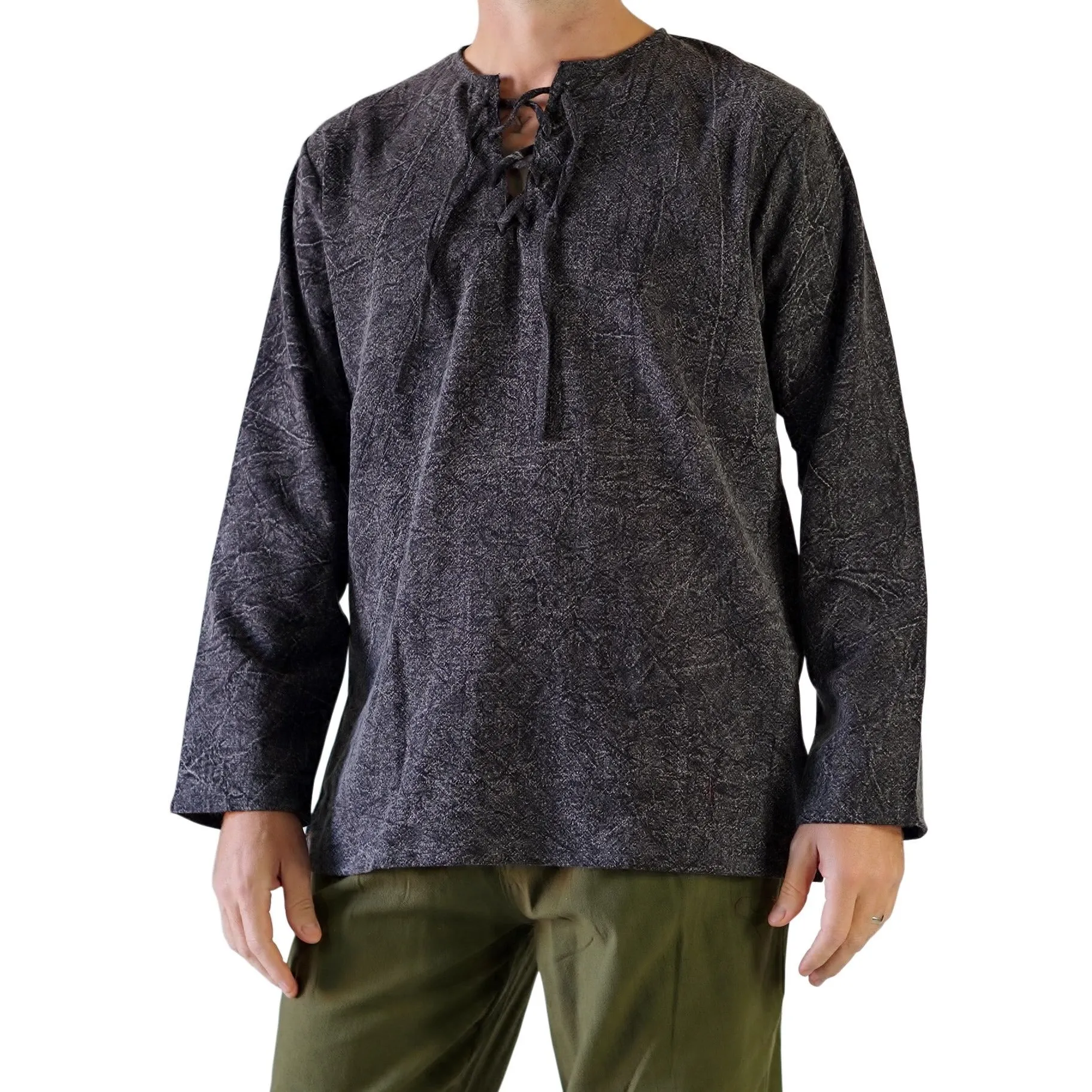 'Rover' Medieval Shirt - Stone Gray