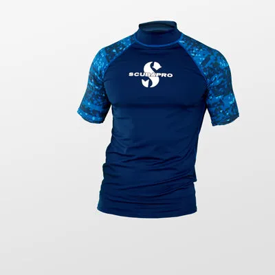 Scubapro UPF 50 short sleeve rash guard, men's