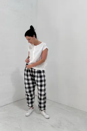 SLOUCH PANT BUFFALO CHECK