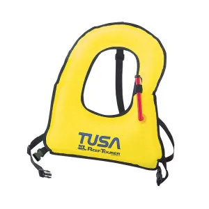 TUSA Junior Size Horse Collar Style Oral Inflate Snorkeling Life Vest