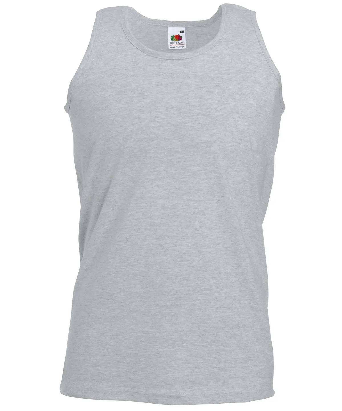 Valueweight athletic vest | Heather Grey