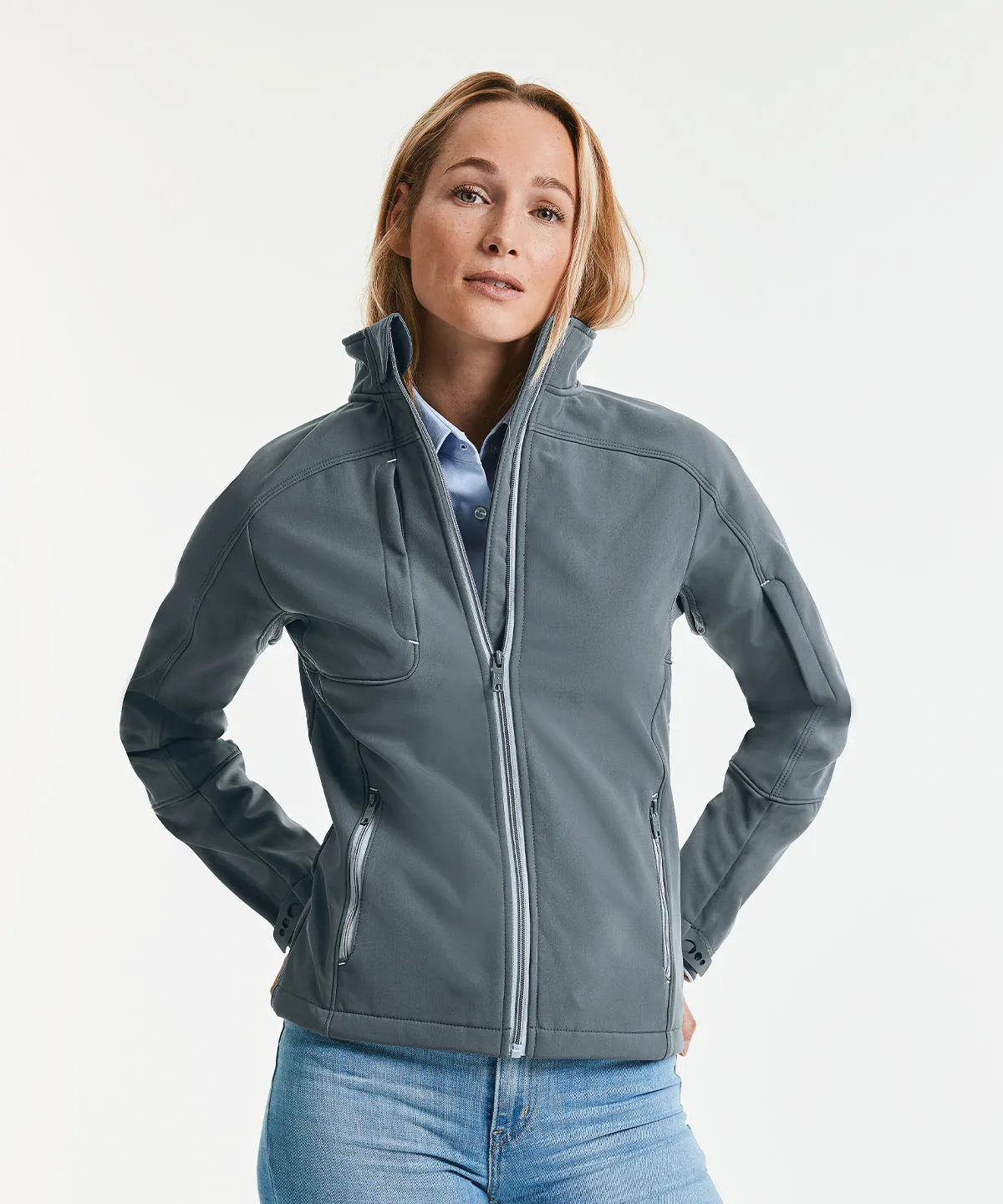 Womens Bionic softshell jacket | Stone