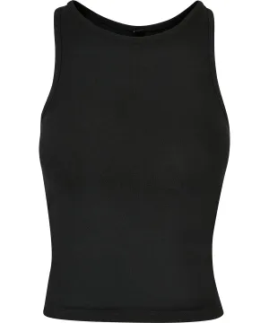 Womens racerback top | Black