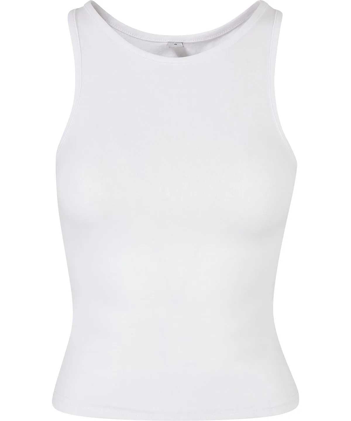 Womens racerback top | White