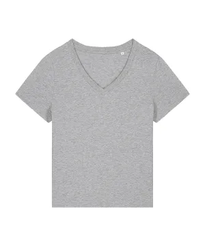 Womens Stella Isla v-neck t-shirt (STTW176) | Heather Grey