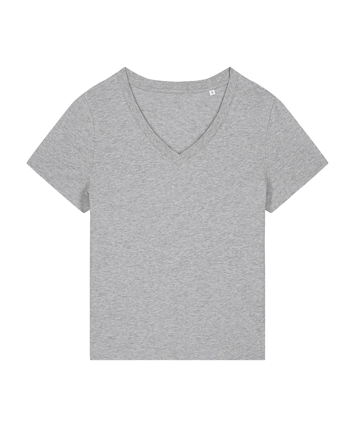 Womens Stella Isla v-neck t-shirt (STTW176) | Heather Grey